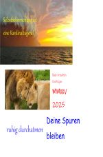 Deine Spuren bleiben MMXXV 2025 Cover des Buches Deine Spuren bleiben MMXXV 2025 (ISBN: 9783819753947)