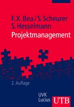 Projektmanagement Cover des Buches Projektmanagement (ISBN: 9783825223885)