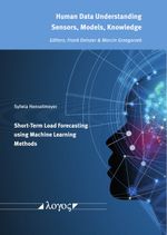 Short-Term Load Forecasting using Machine Learning Methods Cover des Buches Short-Term Load Forecasting using Machine Learning Methods (ISBN: 9783832558512)