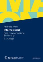Internetrecht Cover des Buches Internetrecht (ISBN: 9783834935649)