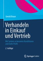 Verhandeln in Einkauf und Vertrieb Cover des Buches Verhandeln in Einkauf und Vertrieb (ISBN: 9783834946171)