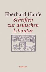 Schriften zur deutschen Literatur Cover des Buches Schriften zur deutschen Literatur (ISBN: 9783835308275)