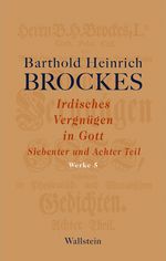 Irdisches Vergnügen in Gott Cover des Buches Irdisches Vergnügen in Gott (ISBN: 9783835330733)