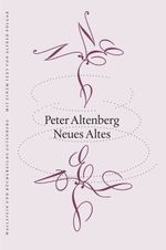 Neues Altes Cover des Buches Neues Altes (ISBN: 9783835357624)