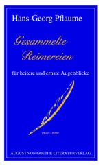 Gesammelte Reimereien Cover des Buches Gesammelte Reimereien (ISBN: 9783837210071)