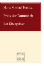 Preis der Dummheit Cover des Buches Preis der Dummheit (ISBN: 9783837213294)