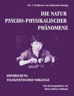 Die Natur psycho-physikalischer Phänomene Cover des Buches Die Natur psycho-physikalischer Phänomene (ISBN: 9783839119976)