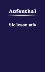 Aufenthal Cover des Buches Aufenthal (ISBN: 9783839165478)