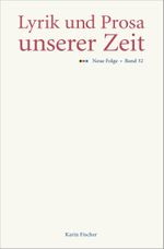 Lyrik und Prosa unserer Zeit Cover des Buches Lyrik und Prosa unserer Zeit (ISBN: 9783842200265)
