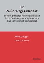 Die Reißbrettgesellschaft Cover des Buches Die Reißbrettgesellschaft (ISBN: 9783842423428)
