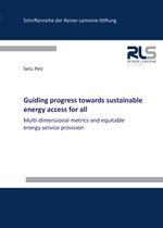 Guiding progress towards sustainable energy access for all Cover des Buches Guiding progress towards sustainable energy access for all (ISBN: 9783844088113)