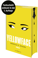 Yellowface Cover des Buches Yellowface (ISBN: 9783847901624)