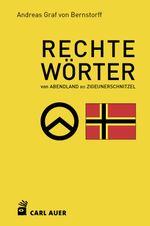 Rechte Wörter Cover des Buches Rechte Wörter (ISBN: 9783849703400)
