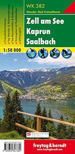 Freytag Berndt Wanderkarten, WK 382, Zell am See - Kaprun - Saalbach - Maßstab 1:50.000 Cover des Buches Freytag Berndt Wanderkarten, WK 382, Zell am See - Kaprun - Saalbach - Maßstab 1:50.000 (ISBN: 9783850847384)
