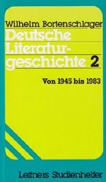 Deutsche Literaturgeschichte 1-4: Von 1945 bis 1983 Cover des Buches Deutsche Literaturgeschichte 1-4: Von 1945 bis 1983 (ISBN: 9783851570526)