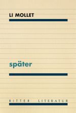 später Cover des Buches später (ISBN: 9783854156536)