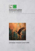 Christian mission and FoRB Cover des Buches Christian mission and FoRB (ISBN: 9783862693191)
