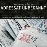 Adressat Unbekannt, 1 Audio-CD Cover des Buches Adressat Unbekannt, 1 Audio-CD (ISBN: 9783865499035)