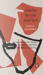 Gedichte für eine neue Welt Cover des Buches Gedichte für eine neue Welt (ISBN: 9783866602625)