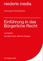 Einführung in das Bürgerliche Recht Cover des Buches Einführung in das Bürgerliche Recht (ISBN: 9783867240208)