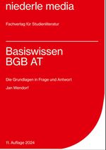Basiswissen BGB AT Cover des Buches Basiswissen BGB AT (ISBN: 9783867240338)