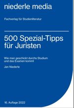 500 Spezial-Tipps für Juristen Cover des Buches 500 Spezial-Tipps für Juristen (ISBN: 9783867241083)