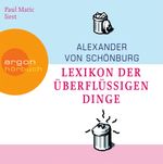 Lexikon der überflüssigen Dinge Cover des Buches Lexikon der überflüssigen Dinge (ISBN: 9783870244798)