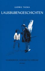 Lausbubengeschichten Cover des Buches Lausbubengeschichten (ISBN: 9783872911773)