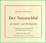 Der Naturschlaf Cover des Buches Der Naturschlaf (ISBN: 9783876672571)