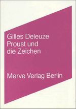 Proust und die Zeichen Cover des Buches Proust und die Zeichen (ISBN: 9783883960999)