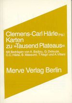 Karten zu "Tausend Plateaus" Cover des Buches Karten zu "Tausend Plateaus" (ISBN: 9783883961002)