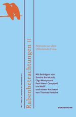 Rabenbetrachtungen II Cover des Buches Rabenbetrachtungen II (ISBN: 9783884236987)