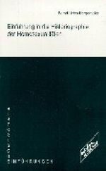 Einführung in die Historiographie der Homosexualitäten Cover des Buches Einführung in die Historiographie der Homosexualitäten (ISBN: 9783892956785)