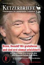 Bravo, Donald! Wir gratulieren – und sind erst einmal erleichtert! Cover des Buches Bravo, Donald! Wir gratulieren – und sind erst einmal erleichtert! (ISBN: 9783894843113)