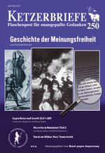 Geschichte der Meinungsfreiheit Cover des Buches Geschichte der Meinungsfreiheit (ISBN: 9783894843137)