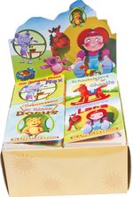 Klappbilderbuch (4 Titel à 8 St. im Displaykarton) Der Teddybär Borus / Die Aufziehmaus Max / Schaukelpferd Charlie / Stoffpuppe Lara Cover des Buches Klappbilderbuch (4 Titel à 8 St. im Displaykarton) Der Teddybär Borus / Die Aufziehmaus Max / Schaukelpferd Charlie / Stoffpuppe Lara (ISBN: 9783895556746)