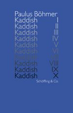 Kaddish Cover des Buches Kaddish (ISBN: 9783895611261)