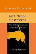 Text. Nation. Geschlecht. Cover des Buches Text. Nation. Geschlecht. (ISBN: 9783897413566)
