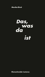 Das, was da ist: Zufall als Verfahren Cover des Buches Das, was da ist: Zufall als Verfahren (ISBN: 9783897705906)