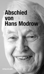 Abschied von Hans Modrow Cover des Buches Abschied von Hans Modrow (ISBN: 9783897933743)