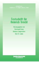 Festschrift für Heinrich Treichl Cover des Buches Festschrift für Heinrich Treichl (ISBN: 9783902466365)