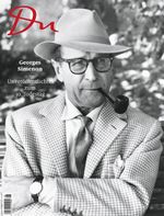 Georges Simenon Cover des Buches Georges Simenon (ISBN: 9783905931952)
