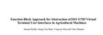 Function Block Approach for Abstraction of ISO 11783 Virtual Terminal User Interfaces in Agricultural Machines Cover des Buches Function Block Approach for Abstraction of ISO 11783 Virtual Terminal User Interfaces in Agricultural Machines (ISBN: 9783911430005)