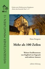 Mehr als 100 Zeilen Cover des Buches Mehr als 100 Zeilen (ISBN: 9783911459044)
