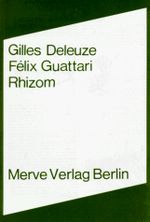 Rhizom Cover des Buches Rhizom (ISBN: 9783920986838)
