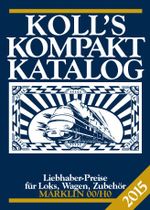 Koll's Kompaktkatalog Märklin 00/H0 2015 Cover des Buches Koll's Kompaktkatalog Märklin 00/H0 2015 (ISBN: 9783936339635)