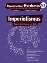 Revolutionärer Marxismus 53 - Imperialismus Cover des Buches Revolutionärer Marxismus 53 - Imperialismus (ISBN: 9783936347234)