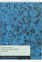 Heinrich von Kleist in Berlin Cover des Buches Heinrich von Kleist in Berlin (ISBN: 9783938008843)