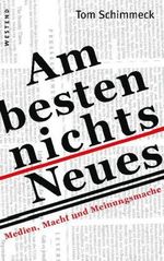 Am besten nichts Neues Cover des Buches Am besten nichts Neues (ISBN: 9783938060506)
