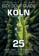 City Golf Guide Köln 2025 Cover des Buches City Golf Guide Köln 2025 (ISBN: 9783938640289)